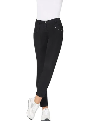 Heine Dżinsy - Slim fit - w kolorze czarnym rozmiar: 36