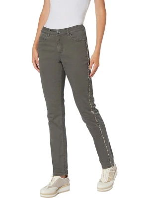 Heine Dżinsy - Slim fit - w kolorze khaki rozmiar: 48