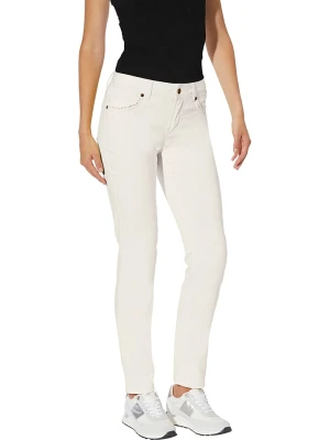 Heine Dżinsy - Slim fit - w kolorze kremowym rozmiar: 50