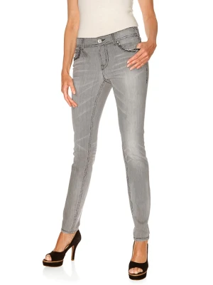 Heine Dżinsy - Slim fit - w kolorze szarym rozmiar: W19