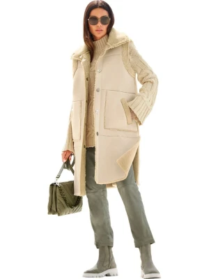 Heine Kamizelka w kolorze beżowym rozmiar: 46