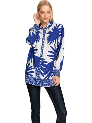 Heine Koszula w kolorze biało-niebieskim rozmiar: 48