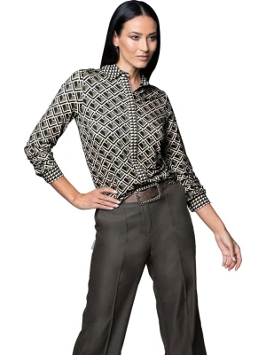 Heine Koszula w kolorze khaki rozmiar: 44