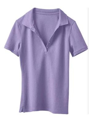 Heine Koszulka polo w kolorze fioletowym rozmiar: 46