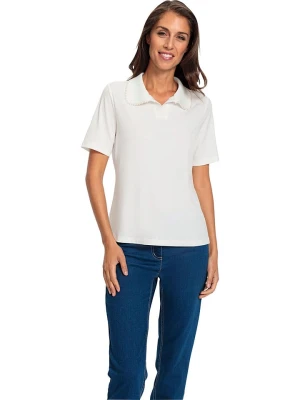 Heine Koszulka polo w kolorze kremowym rozmiar: 46