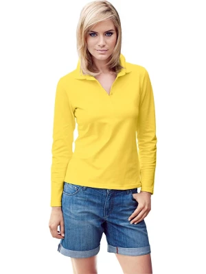 Heine Koszulka polo w kolorze żółtym rozmiar: 36