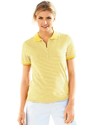 Heine Koszulka polo w kolorze żółtym rozmiar: 44