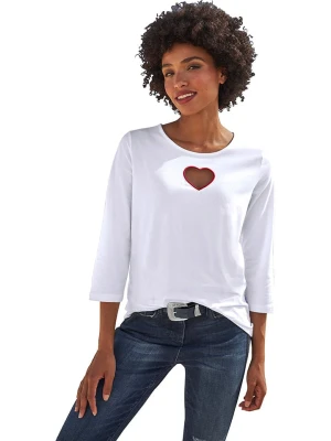 Heine Koszulka w kolorze białym rozmiar: 36