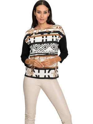 Heine Koszulka w kolorze karmelowo-czarnym rozmiar: 44