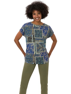 Heine Koszulka w kolorze niebiesko-zielonym rozmiar: 50