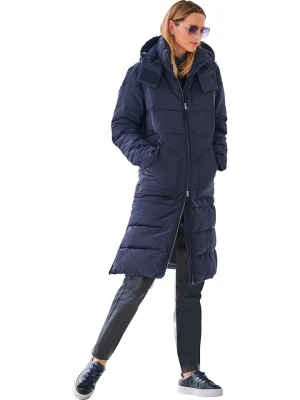 Heine Płaszcz pikowany w kolorze granatowym rozmiar: 46