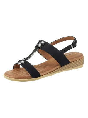 Heine Sandały w kolorze czarnym rozmiar: 38