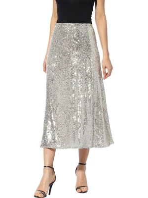 Heine Spódnica w kolorze srebrnym rozmiar: 36