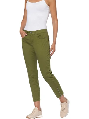 Heine Spodnie chino w kolorze khaki rozmiar: 36