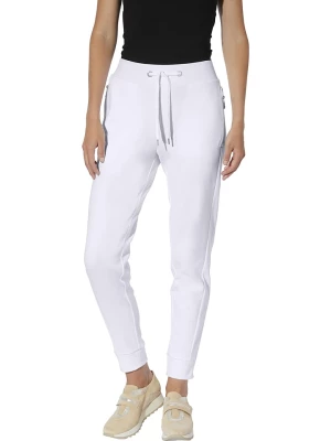 Heine Spodnie dresowe w kolorze białym rozmiar: 50