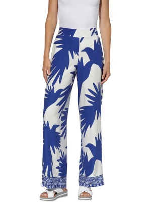 Heine Spodnie w kolorze biało-niebieskim rozmiar: W24