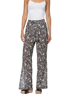 Heine Spodnie w kolorze kremowo-brązowym rozmiar: 36