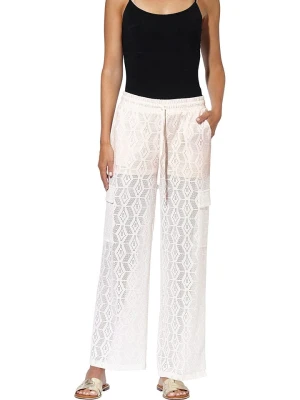 Zdjęcie produktu Heine Spodnie w kolorze kremowym rozmiar: 38