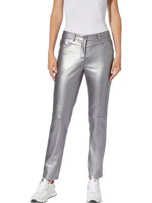 Heine Spodnie w kolorze srebrnym rozmiar: 50