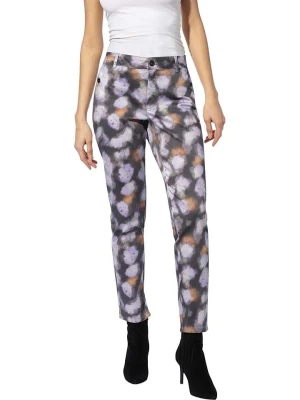 Heine Spodnie w kolorze szaro-fioletowym rozmiar: 34