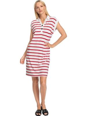 Heine Sukienka w kolorze biało-czerwonym rozmiar: 42