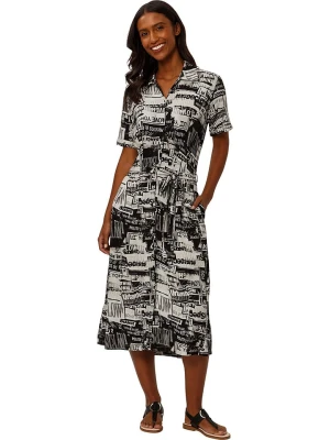 Heine Sukienka w kolorze czarno-białym rozmiar: 50