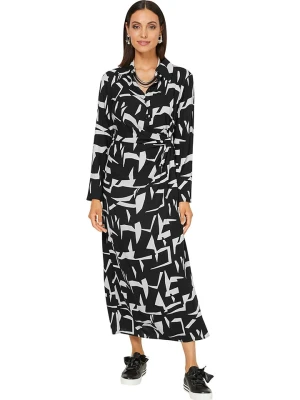 Heine Sukienka w kolorze czarno-kremowym rozmiar: 36