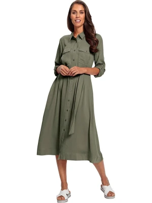 Heine Sukienka w kolorze khaki rozmiar: 36