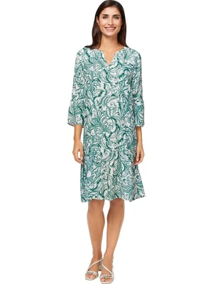 Heine Sukienka w kolorze zielono-białym rozmiar: 44