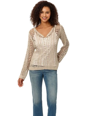 Heine Sweter w kolorze beżowym rozmiar: W44/L46