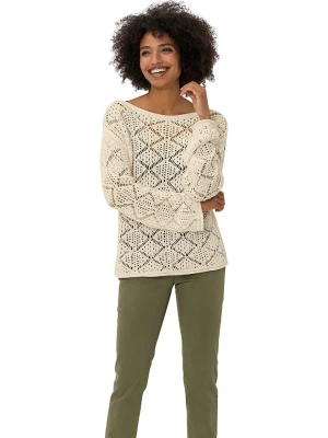 Heine Sweter w kolorze beżowym rozmiar: 40