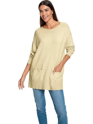 Heine Sweter w kolorze beżowym rozmiar: 44/46