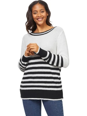 Heine Sweter w kolorze biało-czarnym rozmiar: 40