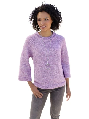 Heine Sweter w kolorze fioletowym rozmiar: 40