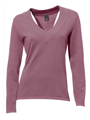 Heine Sweter w kolorze fioletowym rozmiar: 42