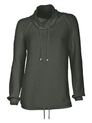 Heine Sweter w kolorze khaki rozmiar: 40/42