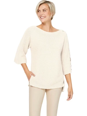 Heine Sweter w kolorze kremowym rozmiar: 36