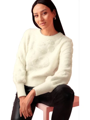 Heine Sweter w kolorze kremowym rozmiar: 48