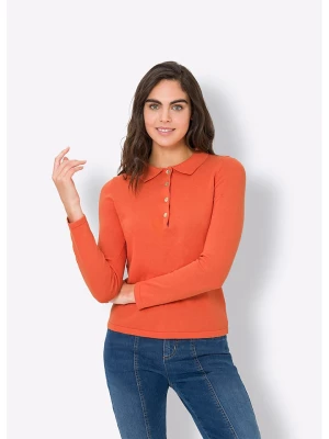 Heine Sweter w kolorze pomarańczowym rozmiar: 40