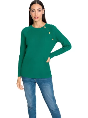 Heine Sweter w kolorze zielonym rozmiar: 48