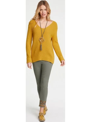 Heine Sweter w kolorze żółtym rozmiar: 40/42