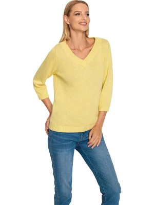 Heine Sweter w kolorze żółtym rozmiar: 36