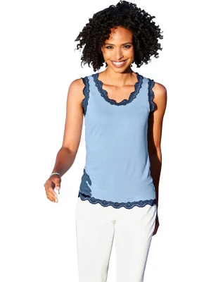 Heine Top w kolorze błękitnym rozmiar: 36