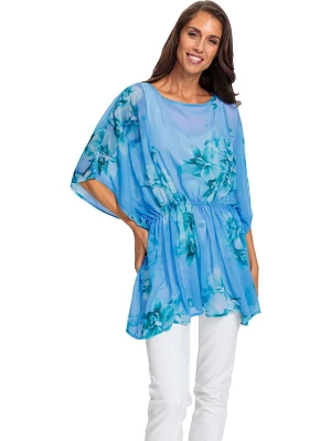 Heine Tunika w kolorze niebieskim rozmiar: 48/50