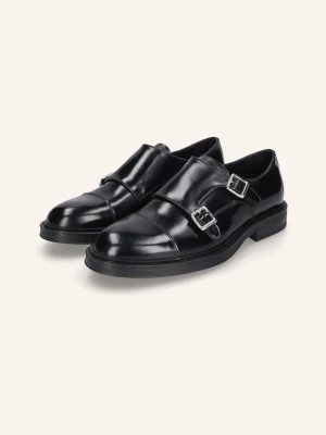 Heinrich Dinkelacker Buty Z Klamrą Florenz Plain Ca schwarz CZARNY
