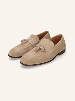 Heinrich Dinkelacker Loafersy Amalfi Plain Tassel V braun JASNOBRĄZOWY