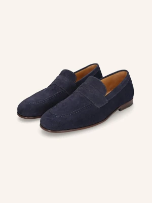 Heinrich Dinkelacker Loafersy Amalfi Plain V blau GRANATOWY