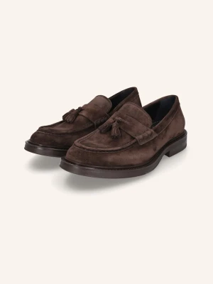 Heinrich Dinkelacker Loafersy Florenz Plain V braun CIEMNOBRĄZOWY