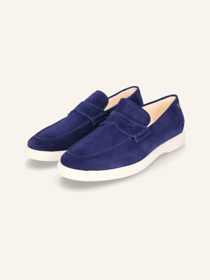 Heinrich Dinkelacker Loafersy Genua Penny Loafers V blau NIEBIESKI