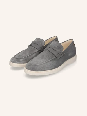 Heinrich Dinkelacker Loafersy Genua Penny Loafers V grau SZARY